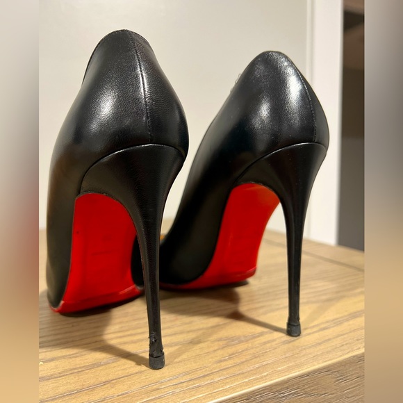 Christian Louboutin - Pigalle Follies Leather 100mm Red Sole, SZ 39 - Picture 4 of 11